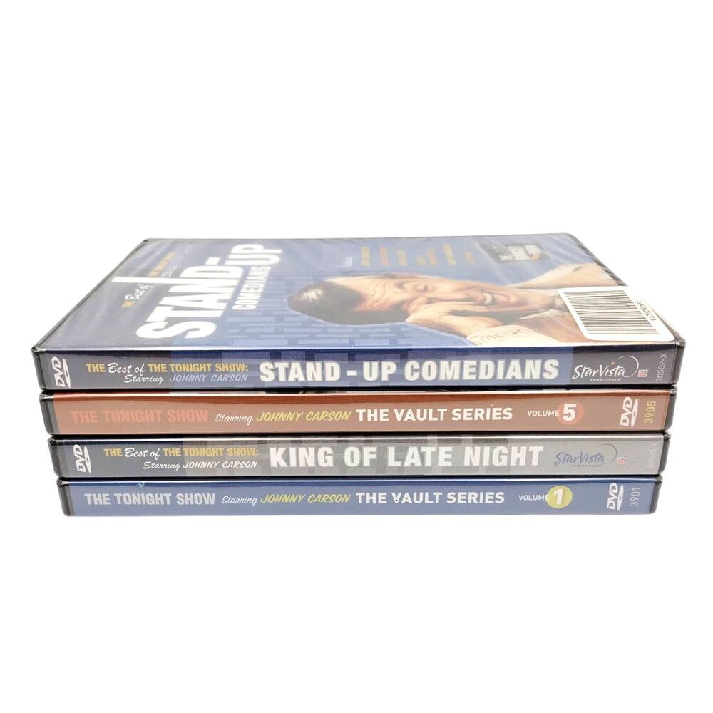 4 DVD Lot Tonight Show Starring Johnny Carson New Sealed Vault Series Comedians